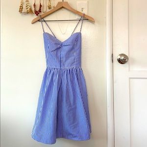 SOLD American Apparel Striped Open Back Dress